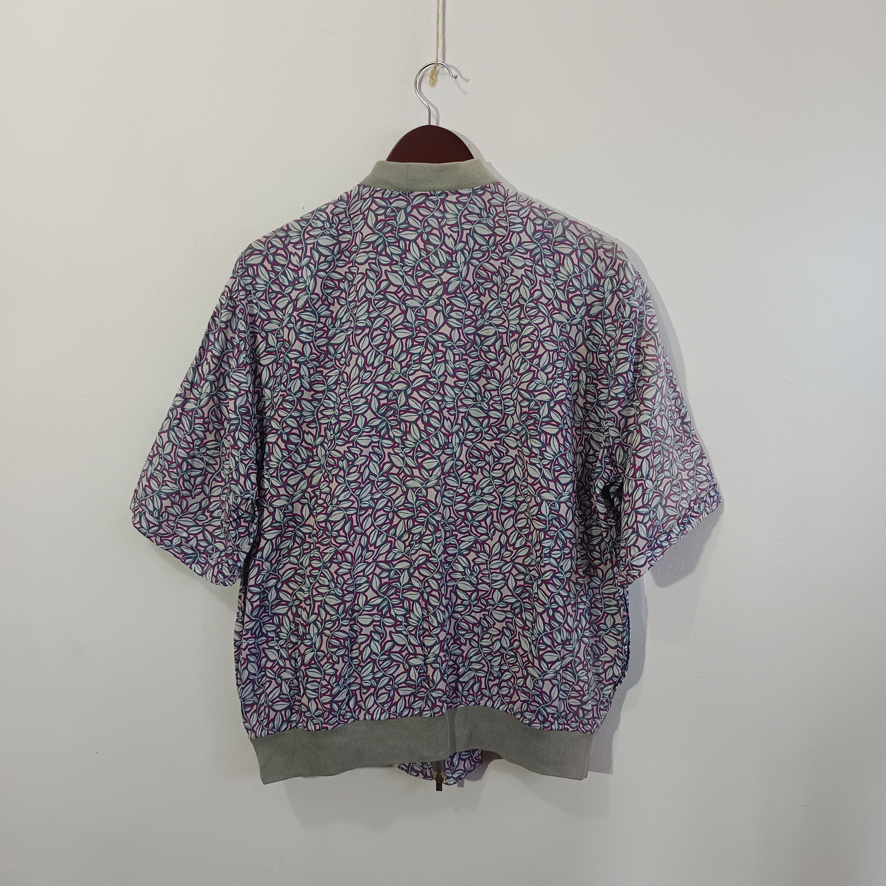 Hermes Vintage Hermes Leaf Pattern Jacket Size US L / EU 52-54 / 3 - 2 Thumbnail