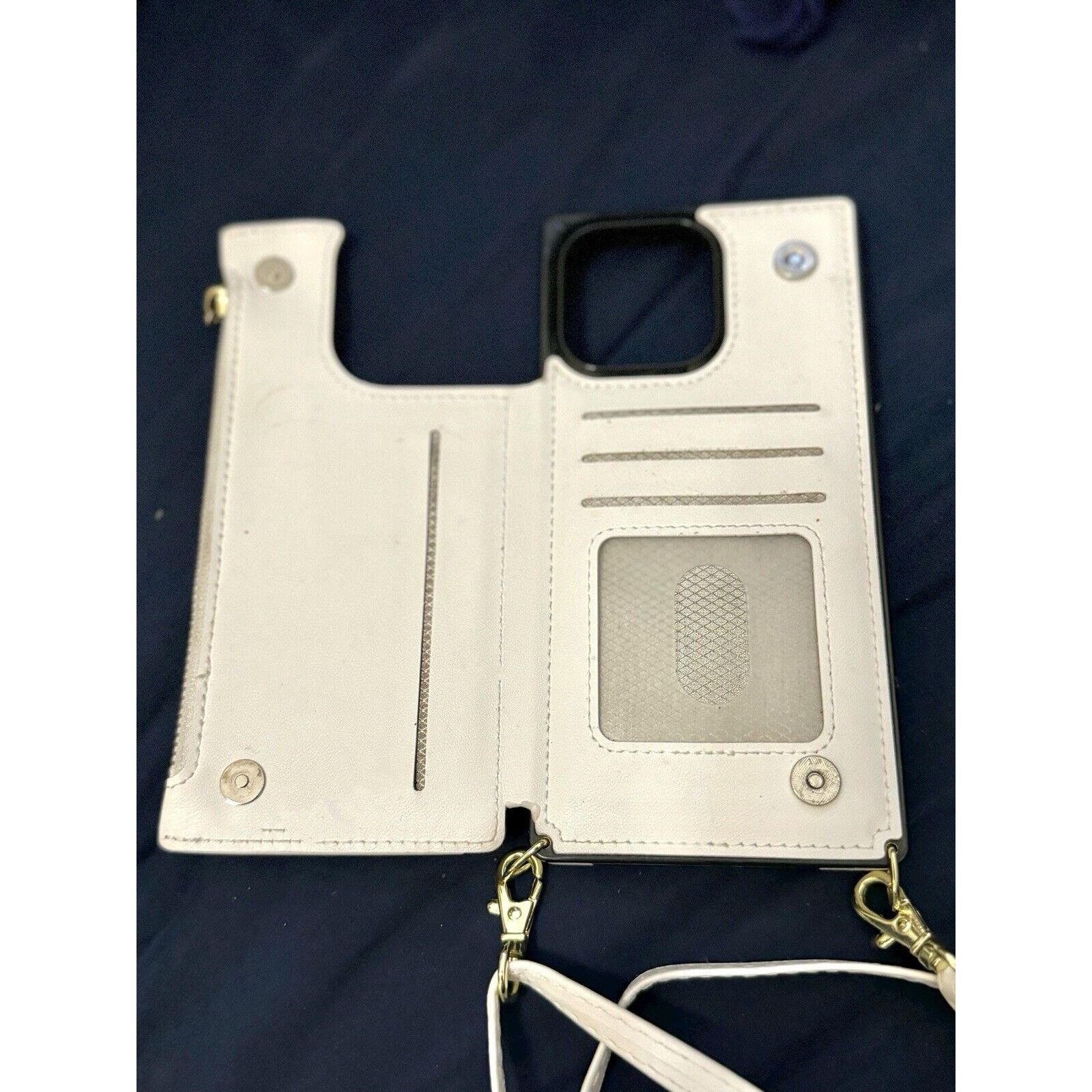 Other Crossbody Wallet Case for iPhone 15 Pro Max, RFID Blocking Size ONE SIZE - 3 Thumbnail