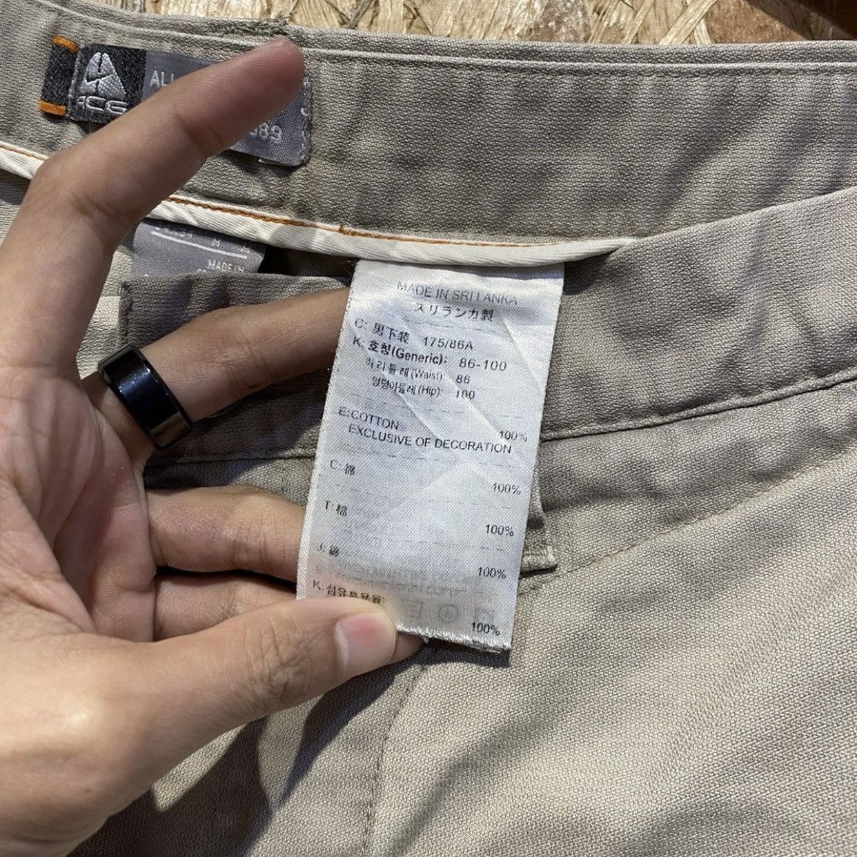 Nike × Nike ACG Nike ACG Cargo Pants Size US 34 / EU 50 - 16 Thumbnail