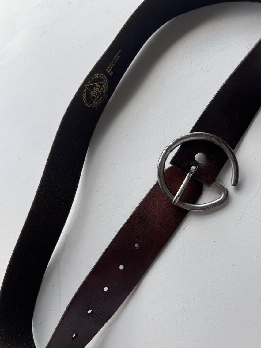 Gap Gap Jeans Leather Belt M Size ONE SIZE - 2 Thumbnail