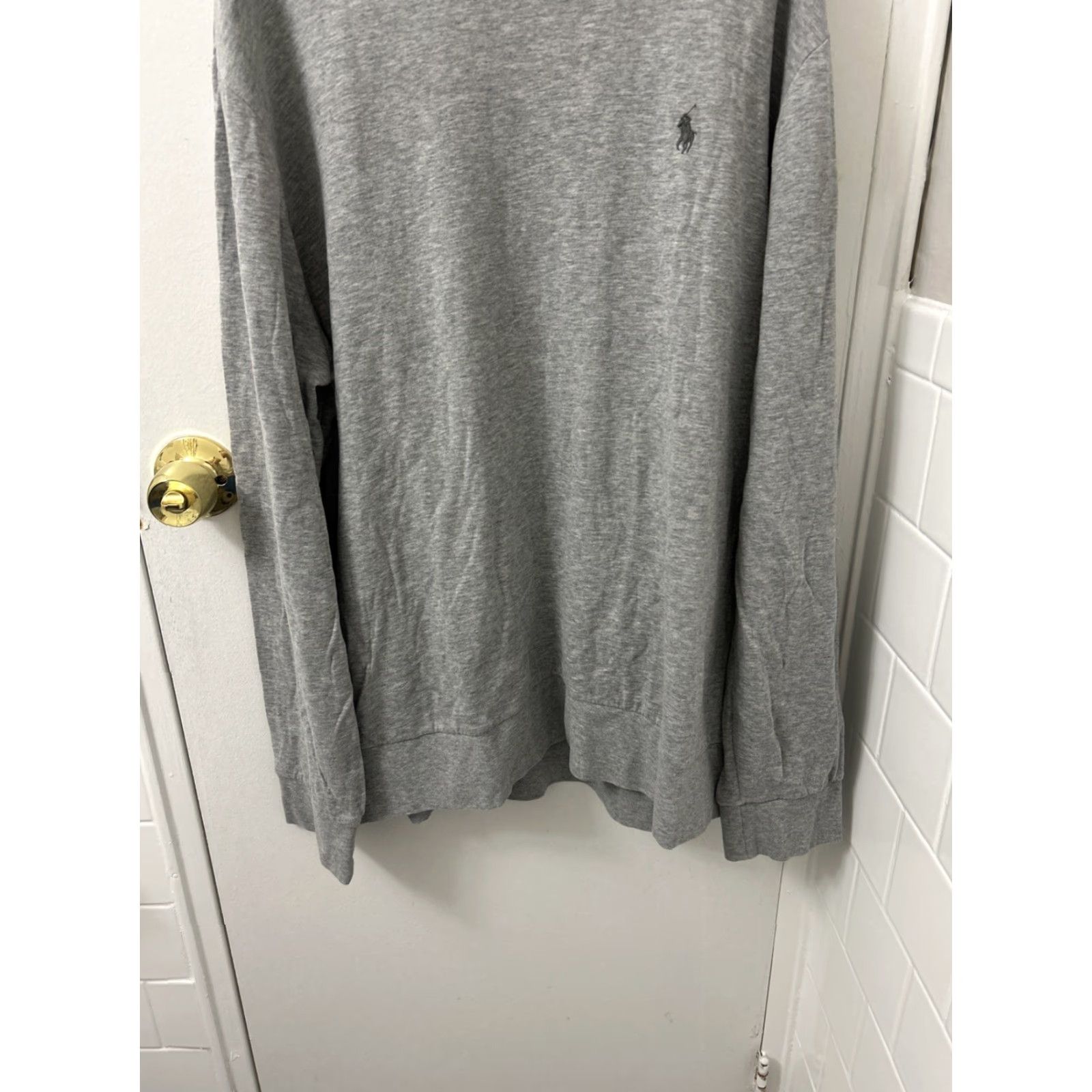 Ralph Lauren VINTAGE Polo Ralph Lauren Sweater Mens XL Gray Luxury Jersey Crewneck Pullover Size US XL / EU 56 / 4 - 3 Thumbnail