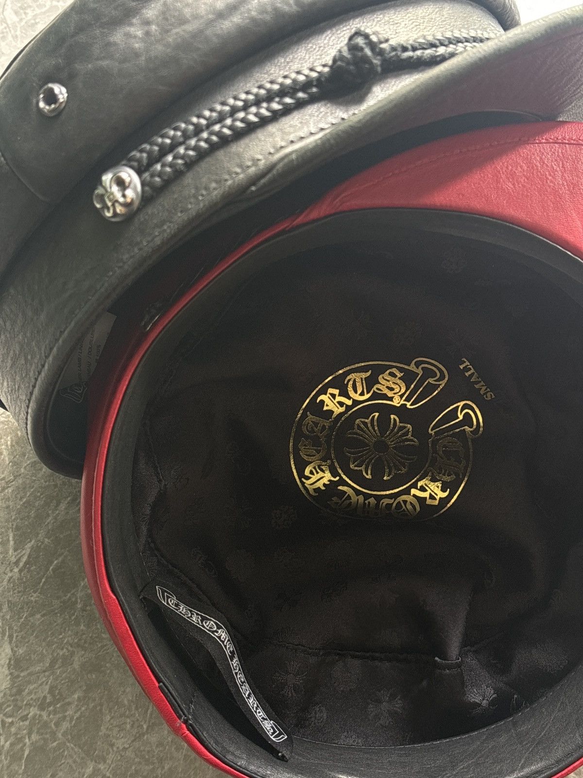 Chrome Hearts Chrome hearts leather hats Size ONE SIZE - 2 Thumbnail