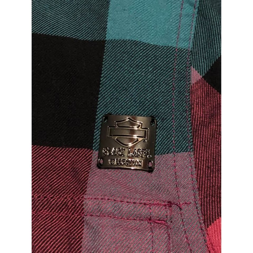 Harley Davidson Harley-Davidson Button Shirt Small Women, Cowgirl Style Size S / US 4 / IT 40 - 2 Thumbnail