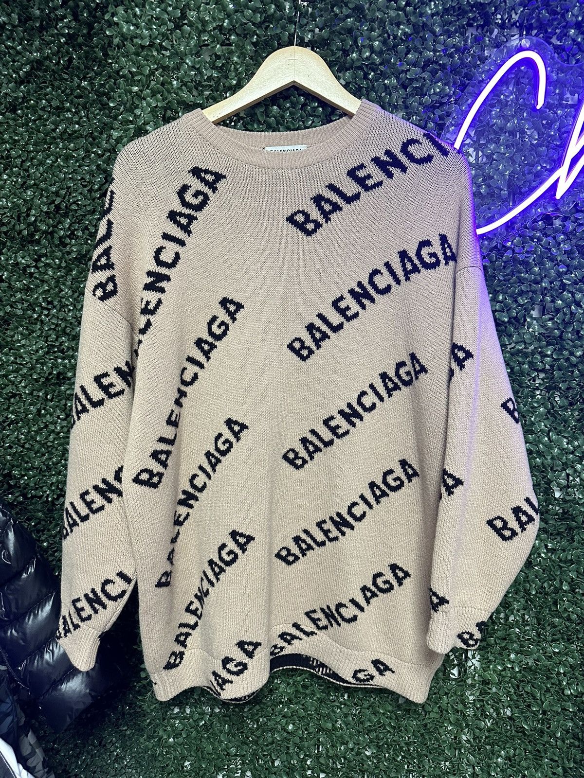 Balenciaga Balenciaga All Over Print Cardigan Size US XS / EU 42 / 0 - 1 Thumbnail