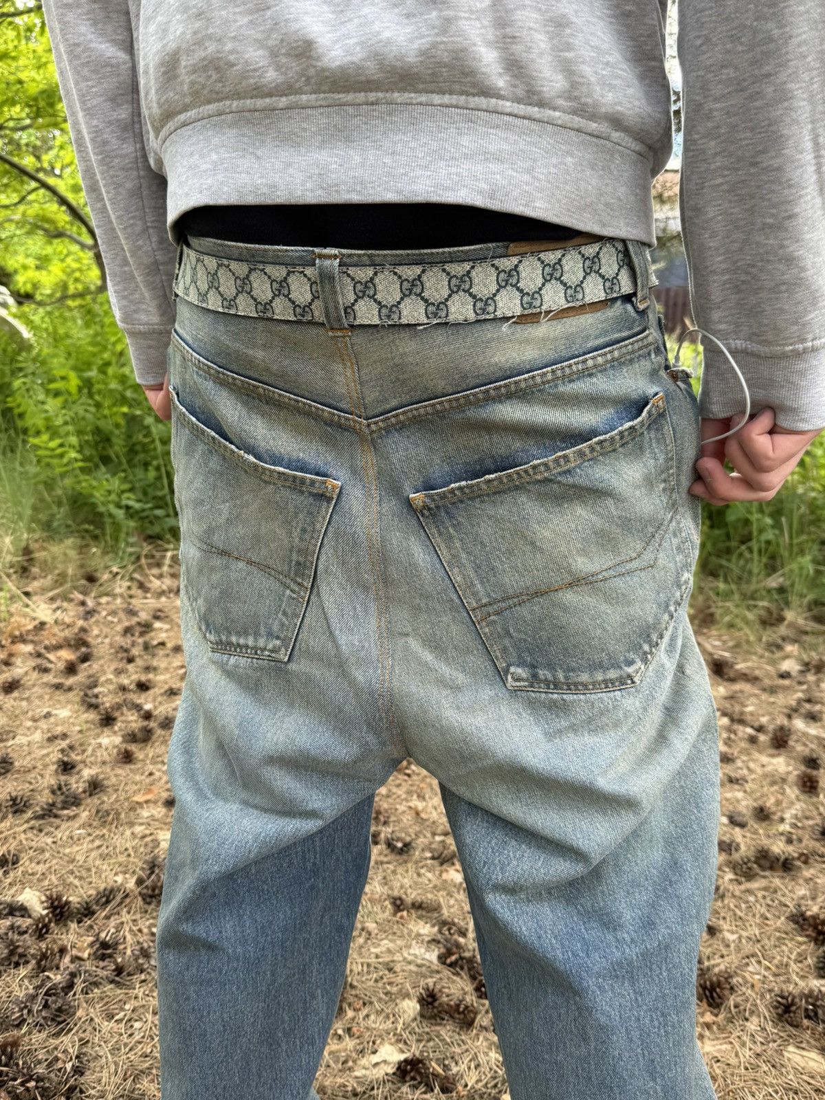 Balenciaga Balenciaga Waxed Baggy Denim Size US 32 / EU 48 - 9 Thumbnail