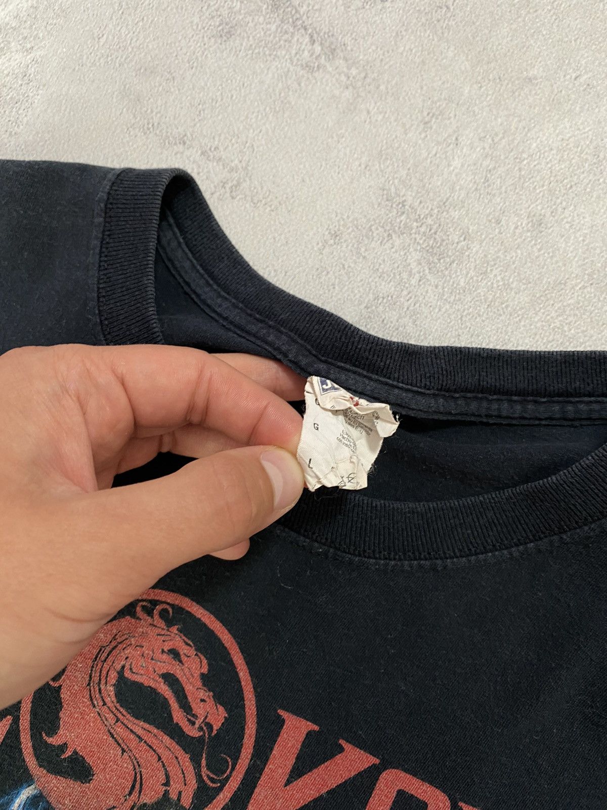 Vintage 🥷🏻 Vintage 90s T Shirt Mortal Combat All Players Size US L / EU 52-54 / 3 - 6 Thumbnail