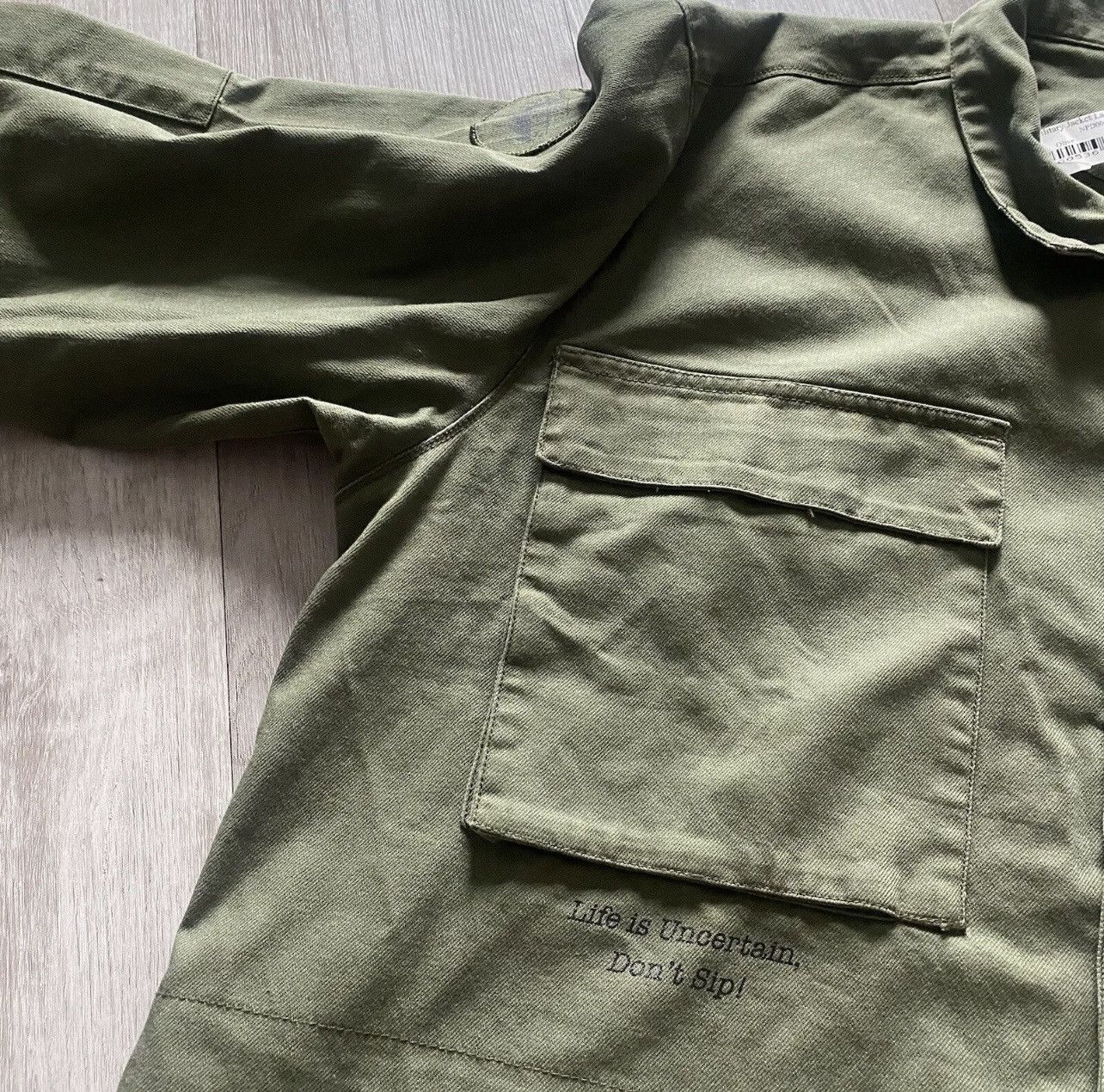 Vintage Lagunitas Brewing Co. Olive Green Military Jacket Size US S / EU 44-46 / 1 - 2 Thumbnail