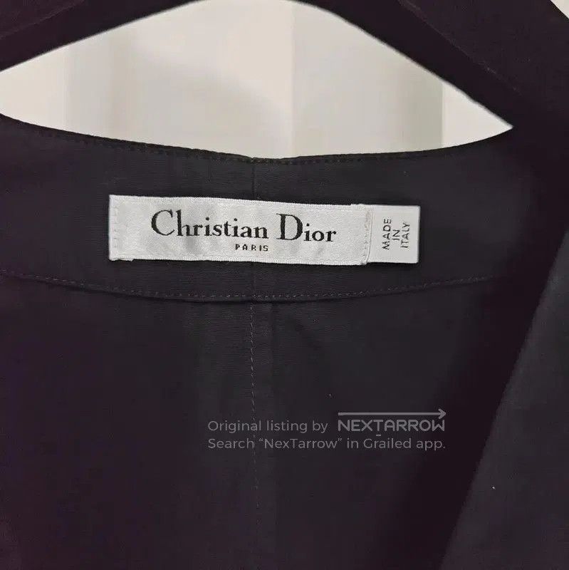Dior Dior Spring Fall Black Cotton Short Sleeve Shirt . Size S / US 4 / IT 40 - 7 Thumbnail