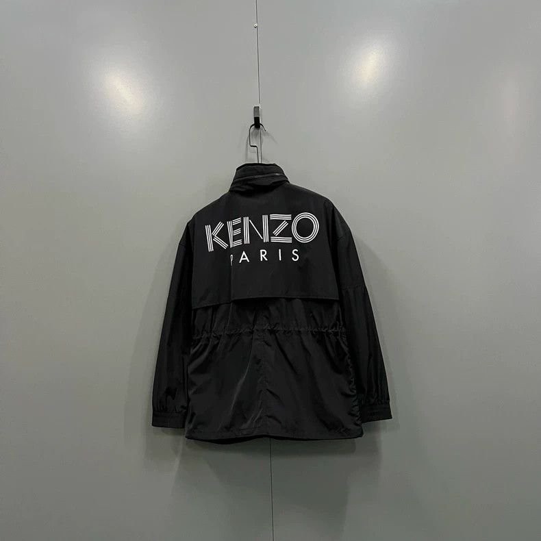 Kenzo KENZO Black logo behind the coat Size M / US 6-8 / IT 42-44 - 2 Thumbnail