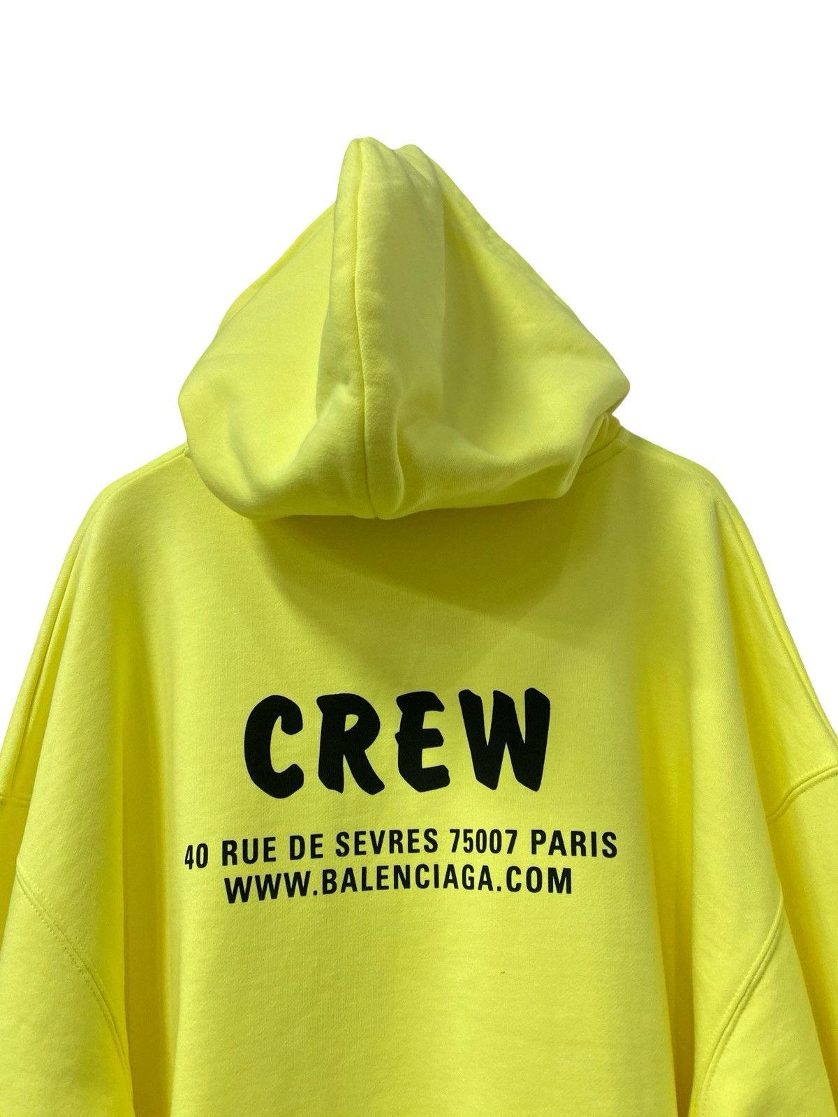 Balenciaga Balenciaga Crew Oversize Hoodie Size US S / EU 44-46 / 1 - 5 Thumbnail