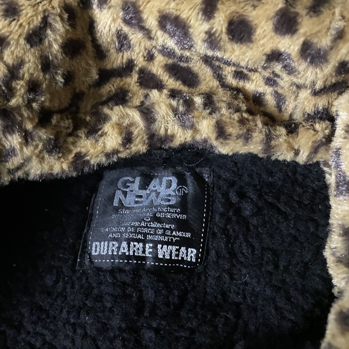 If Six Was Nine Fur Jacket Glad News Leopard Archives Size US M / EU 48-50 / 2 - 9 Thumbnail