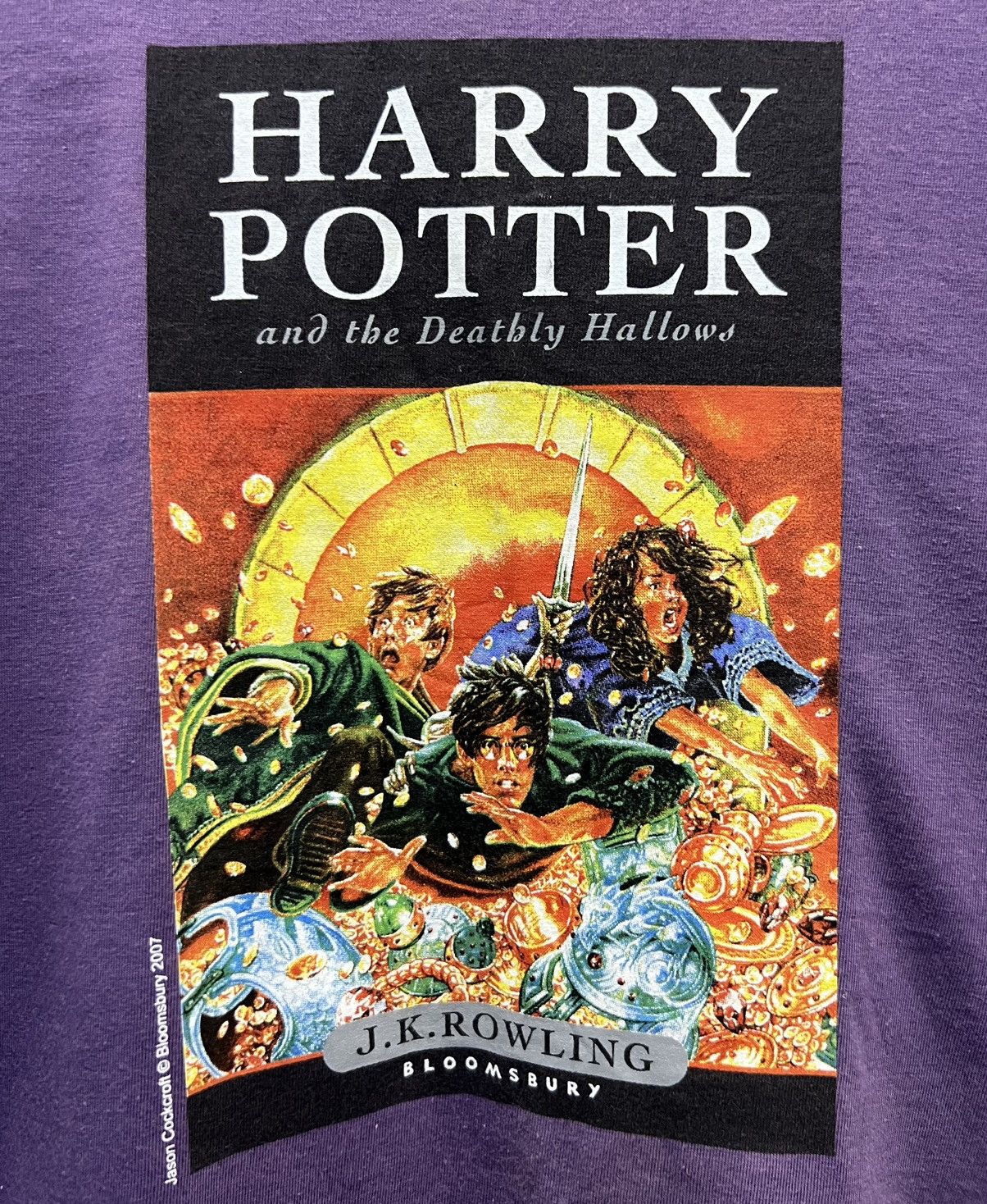 Vintage VINTAGE HARRY POTTER AND THE DEATHLY HALLOWS BLOOMSBURYSHIRT Size US XL / EU 56 / 4 - 3 Thumbnail