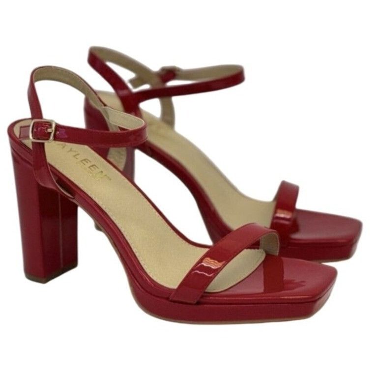 Other KAYLEEN / Nahlah-7 / Red Patent / Leather / Block Heel / San Size US 10 / IT 40 - 1 Thumbnail