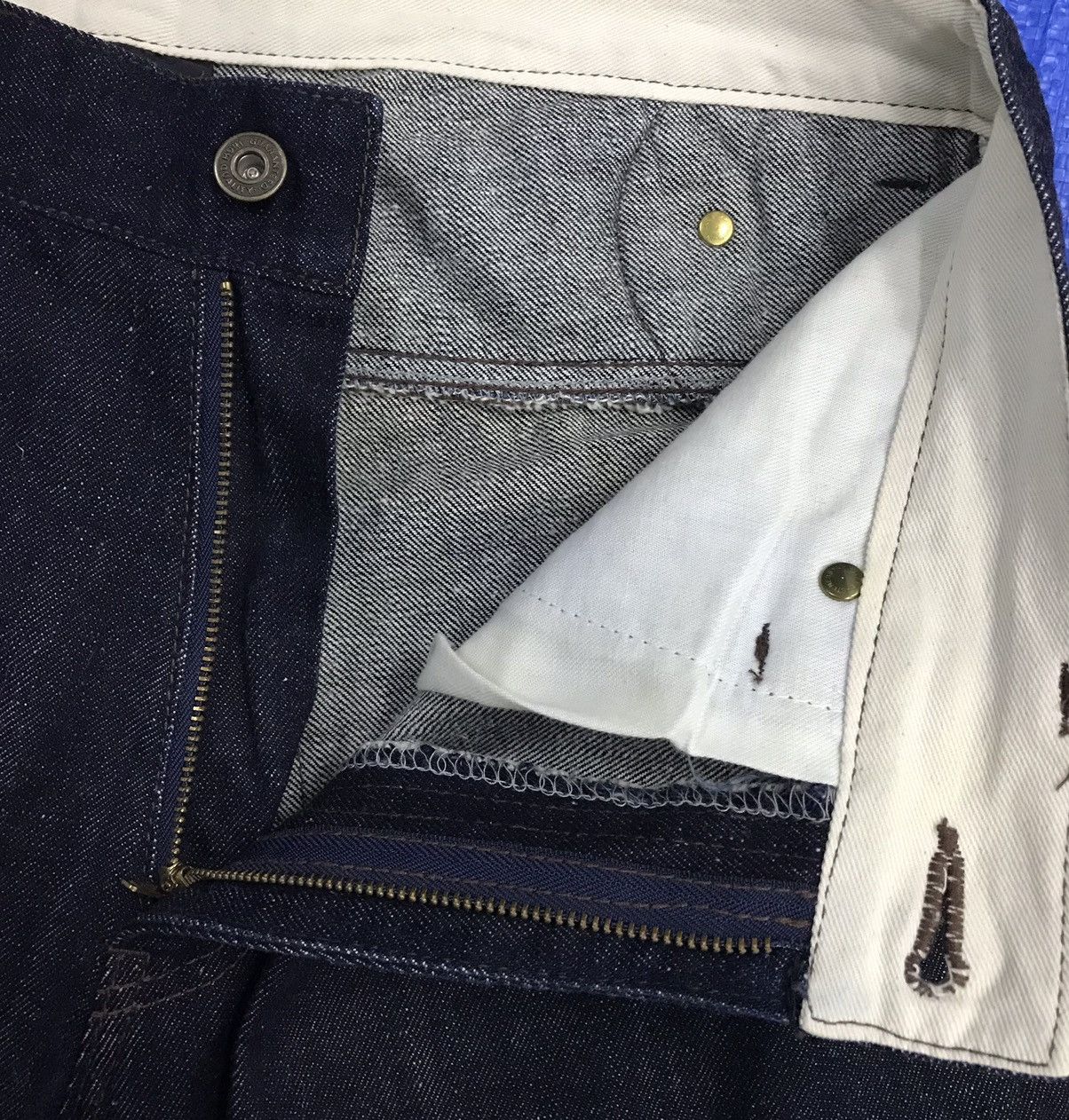 Japanese Brand × Vintage Vintage Monitorrgdw Authentic Denime Pants Size US 33 - 16 Thumbnail