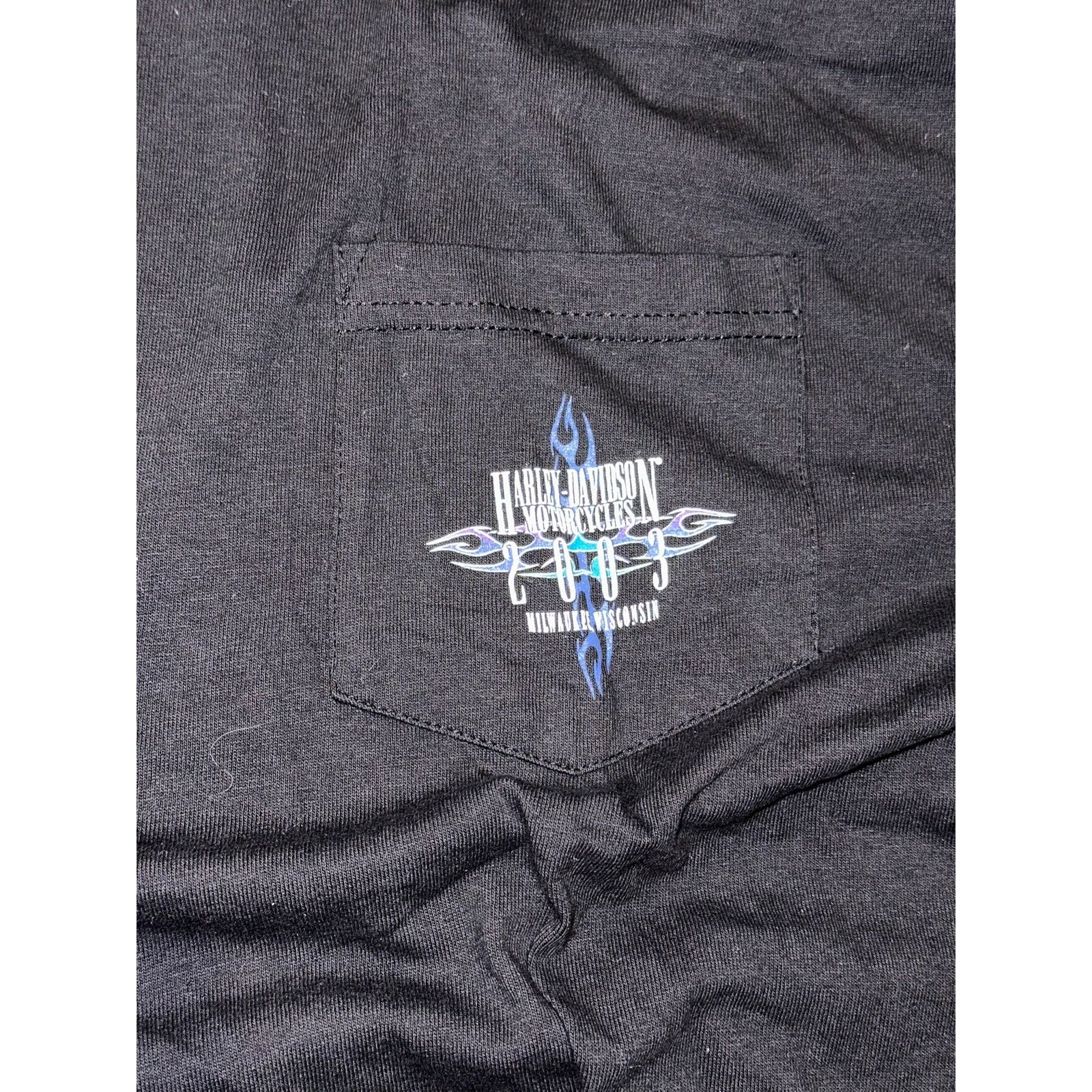 Harley Davidson 🔥 Vintage 2003 Harley-Davidson 100th Anniversary Tee 🔥 Size US XL / EU 56 / 4 - 3 Thumbnail
