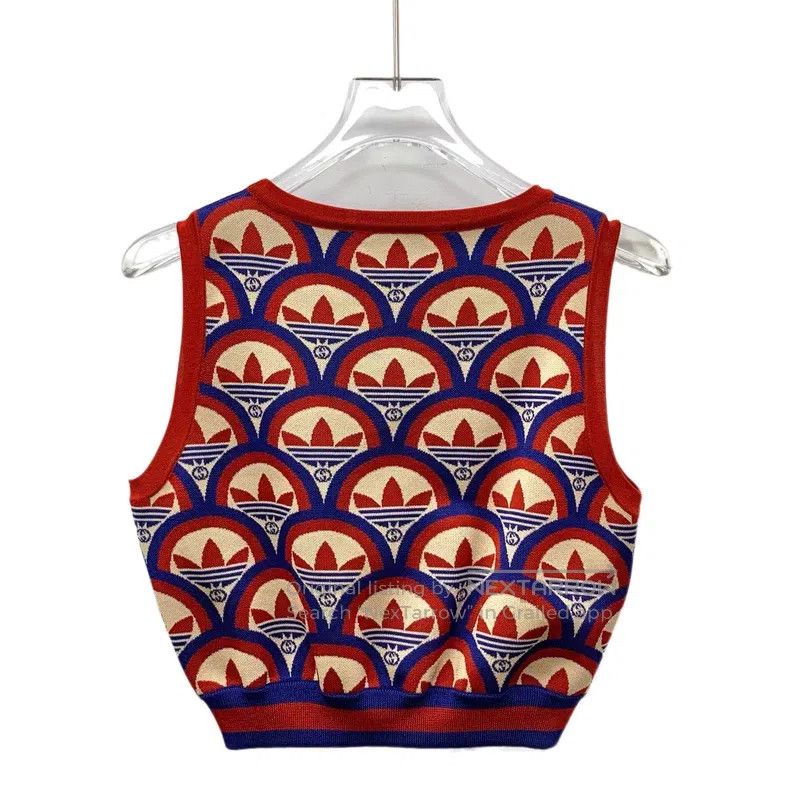 Gucci Gucci Multi-colour logo print full-print cotton round-neck Size M / US 6-8 / IT 42-44 - 2 Thumbnail