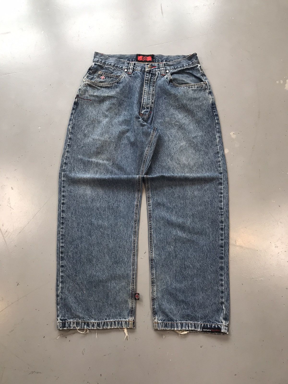 Independent Truck Co. × Vintage Vintage rare independent truck co. Straight fit denim Size US 34 / EU 50 - 1 Thumbnail