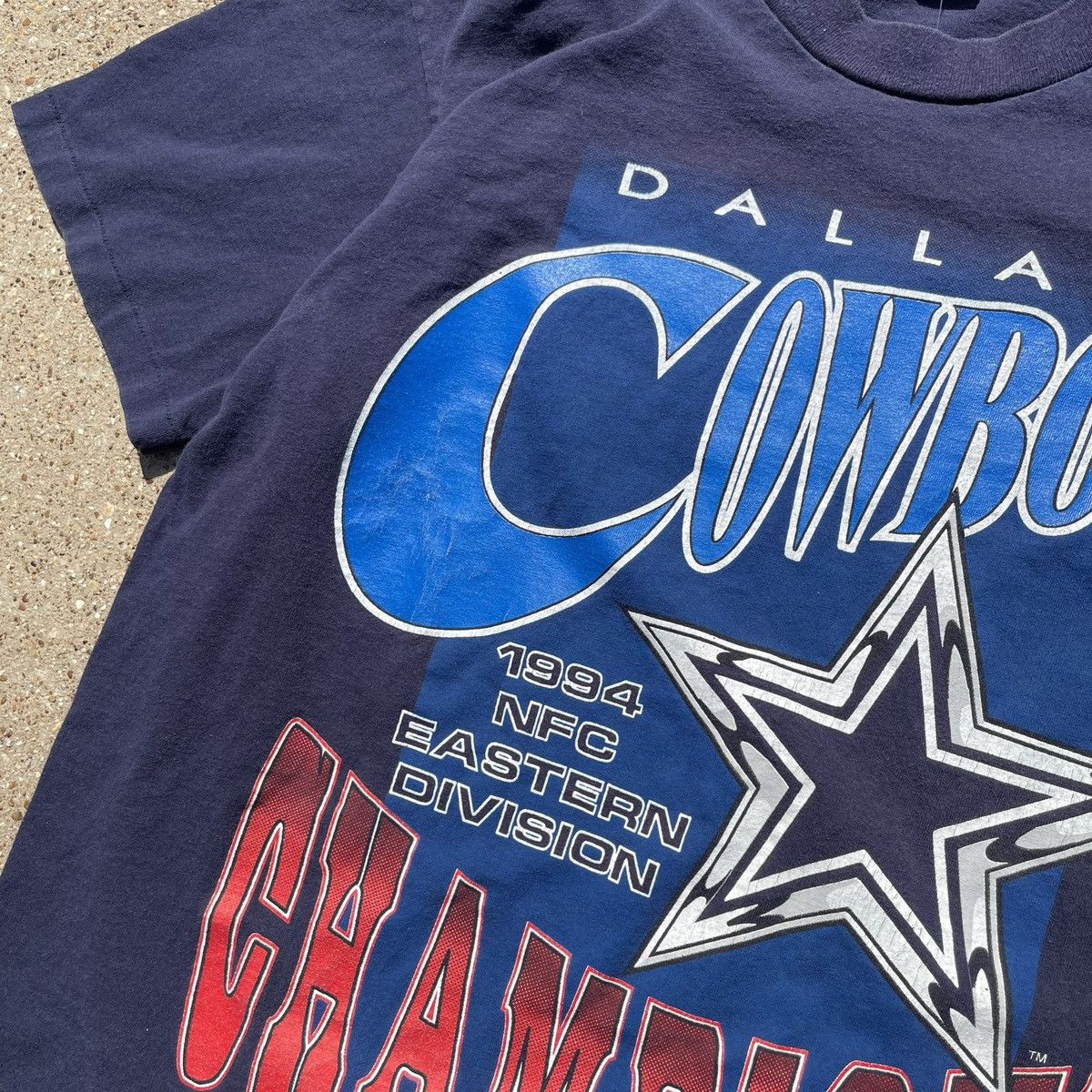 Anvil Vintage 1994 Dallas Cowboys NFC Champs Tee Anvil L Size US XL / EU 56 / 4 - 4 Thumbnail