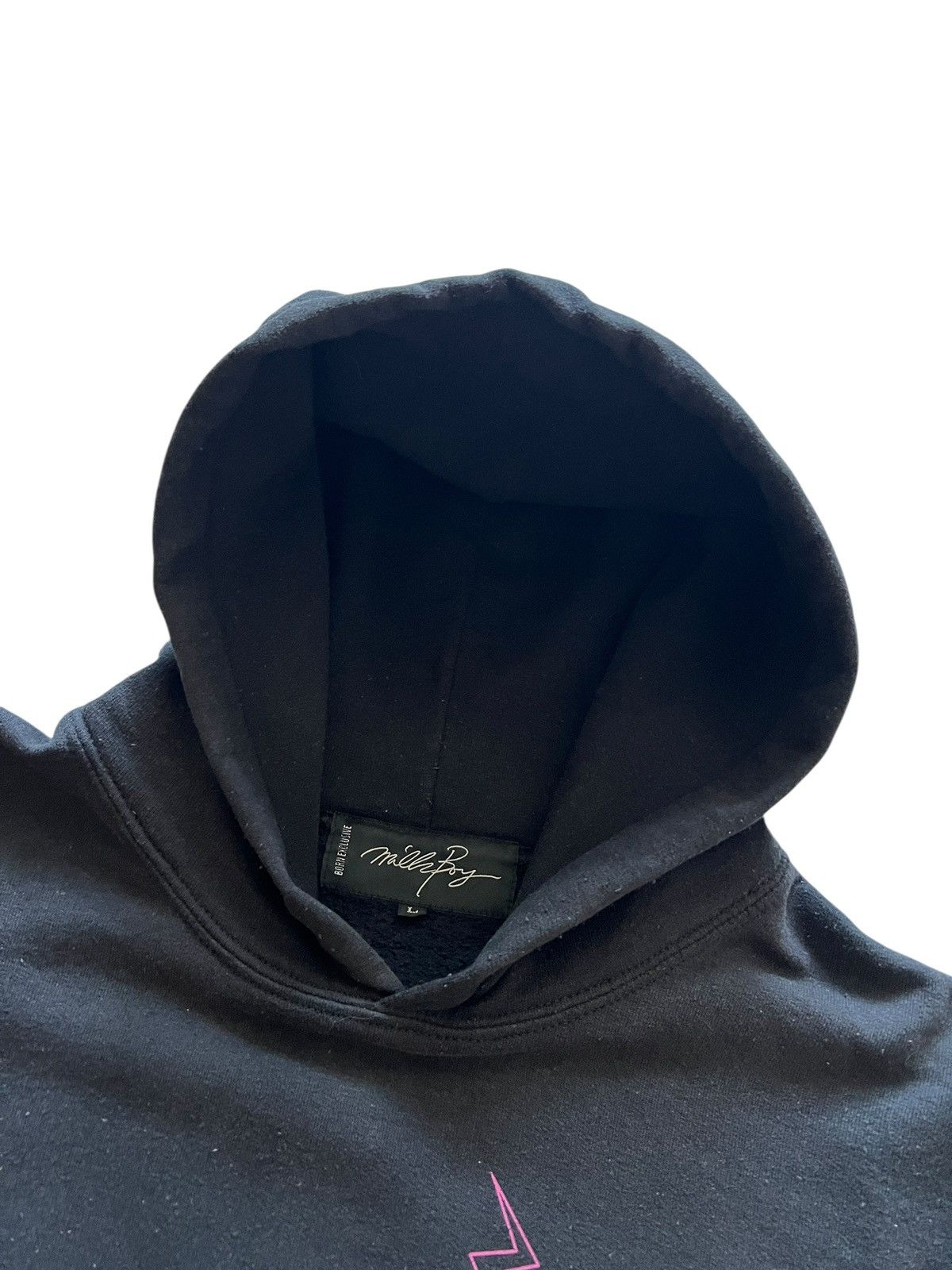 Japanese Brand 2000s Milkboy ‘Psychic” Sunfaded Pullover Hoodie Size US L / EU 52-54 / 3 - 5 Thumbnail