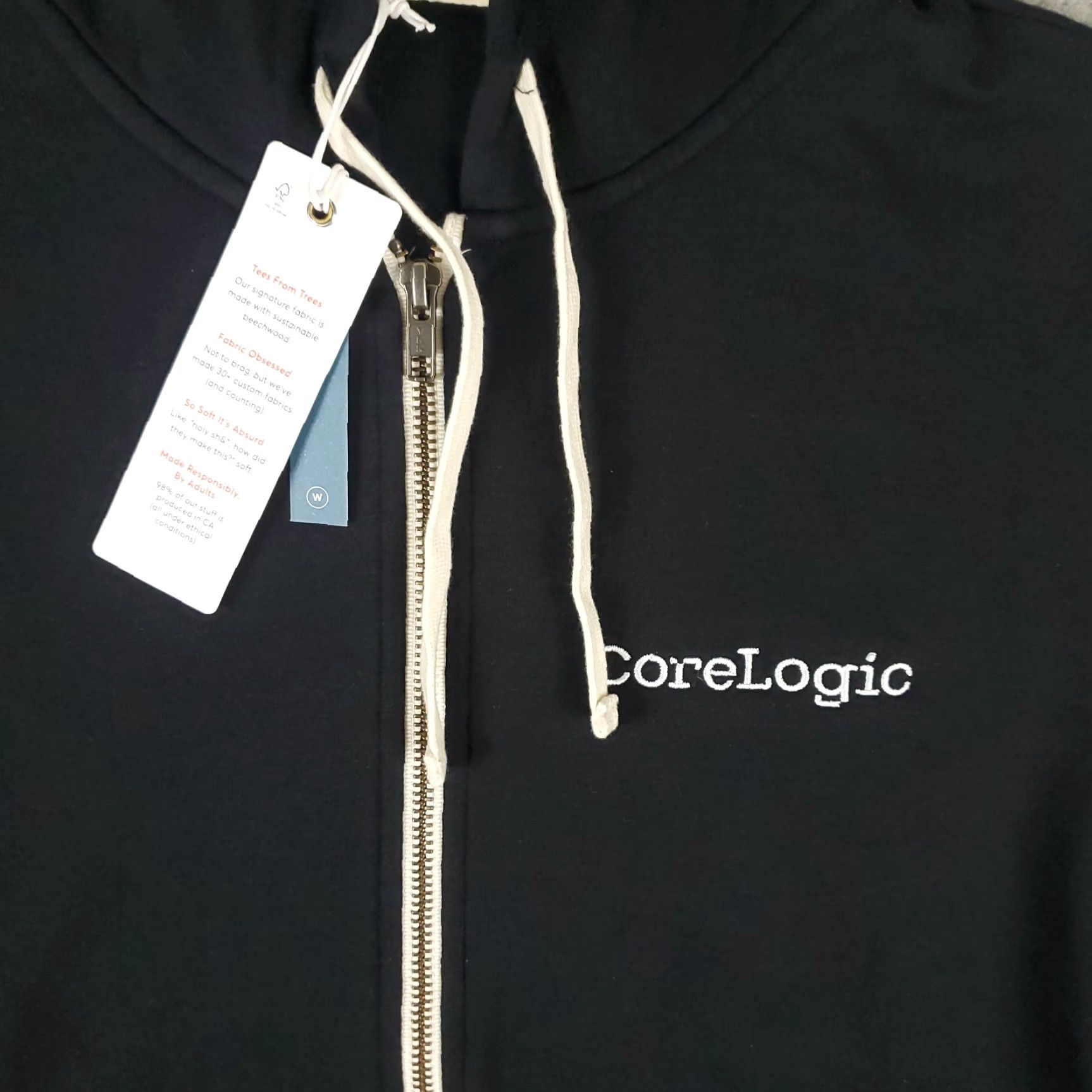 Marine Layer VINTAGE Marine Layer Hoodie Men's Large Black Full Zip Sweater Sports Outdoor Modern Size US L / EU 52-54 / 3 - 3 Thumbnail