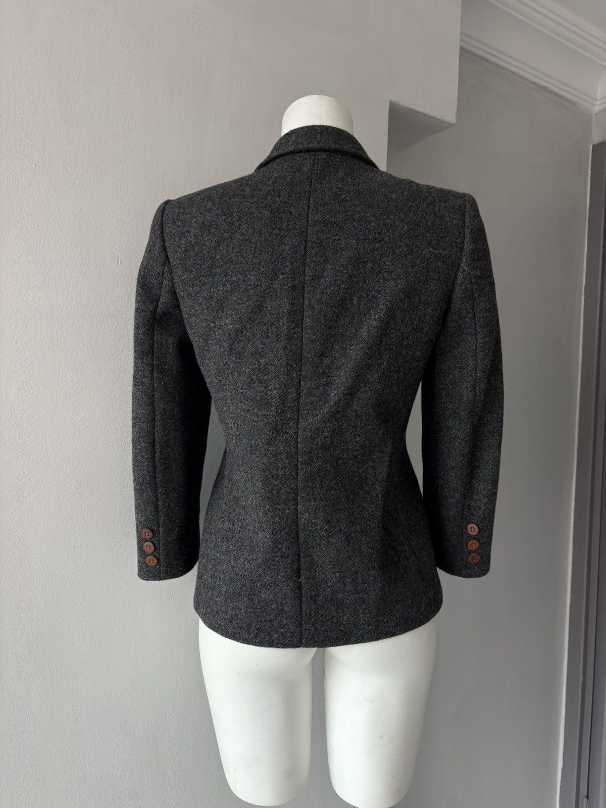 Elisabetta Franchi Elizabeth Ascot wool blazer Size S / US 4 / IT 40 - 9 Thumbnail