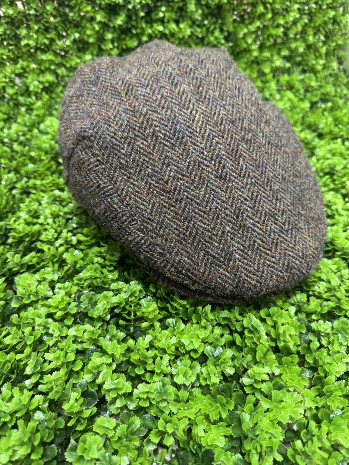 Harris Tweed Vintage Harris Tweed Wool Flat Hat Made in Scotland Size ONE SIZE - 1 Thumbnail