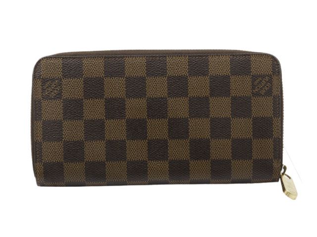 Louis Vuitton Louis Vuitton Damier Ebene Zippy Brown Wallet Size ONE SIZE - 2 Thumbnail
