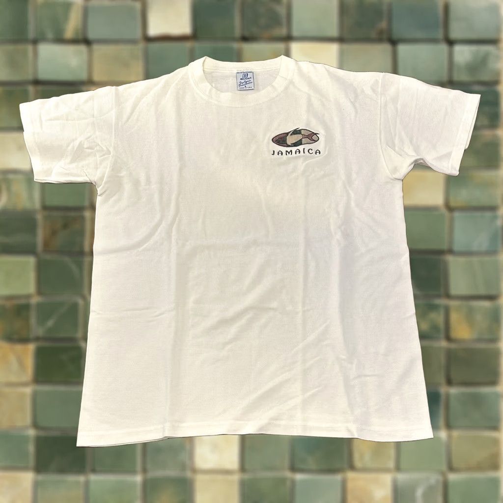 Vintage VINTAGE Belton Jamaica T Shirt Large Made In USA 90s Size US L / EU 52-54 / 3 - 1 Thumbnail