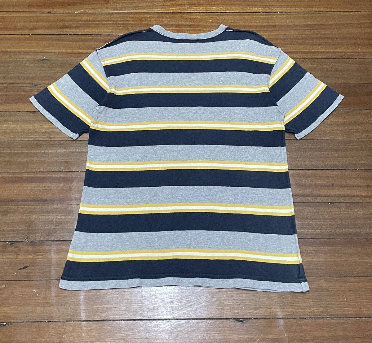 Comme des Garcons Homme Rare Vintage Comme Des Garcons Homme Stripe T-shirt 1990s Size US L / EU 52-54 / 3 - 2 Thumbnail