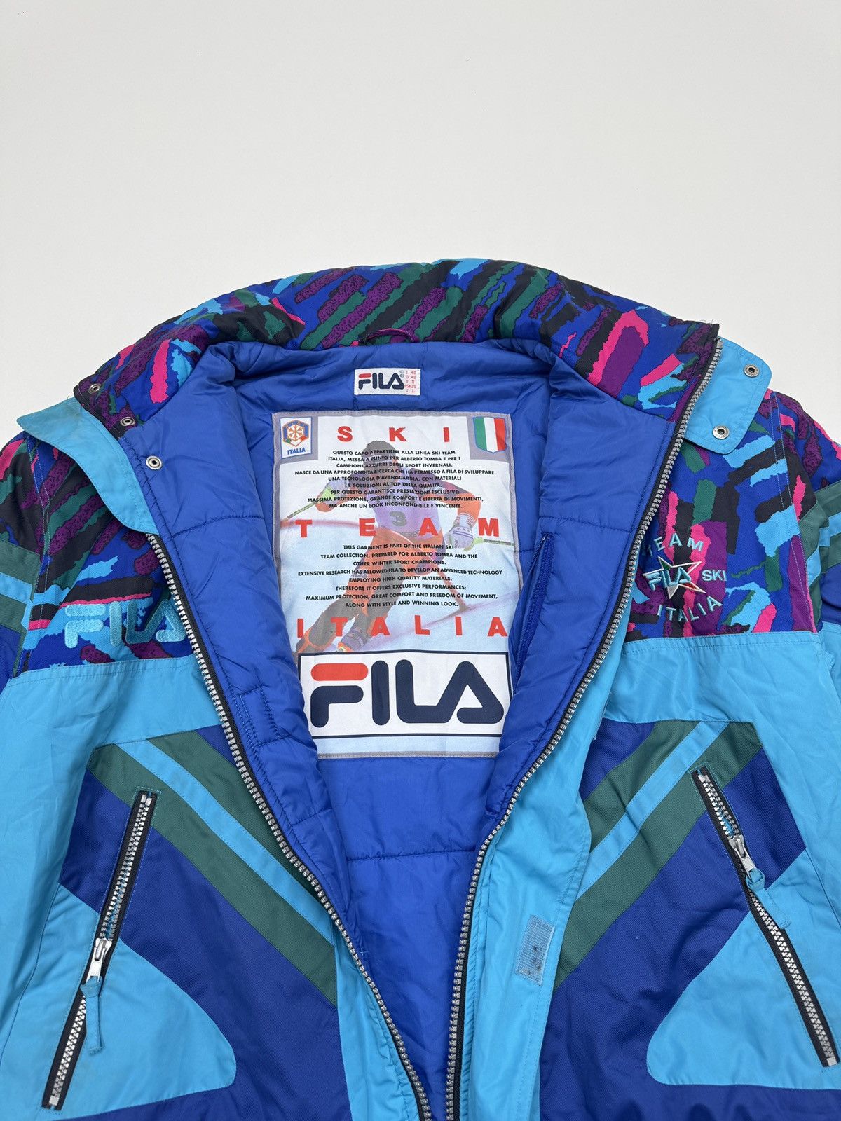 Fila Fila vintage women's ski jacket Size L / US 10 / IT 46 - 11 Thumbnail