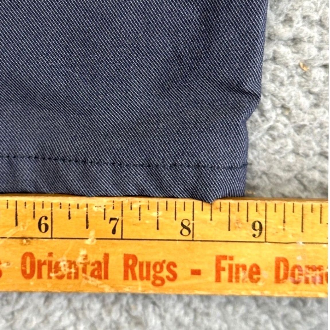 TravisMathew TravisMathew Pants Mens 36 Blue Grey Golf Chino Flat Front Stretch Performance Pocket Slash Size US 36 / EU 52 - 6 Thumbnail