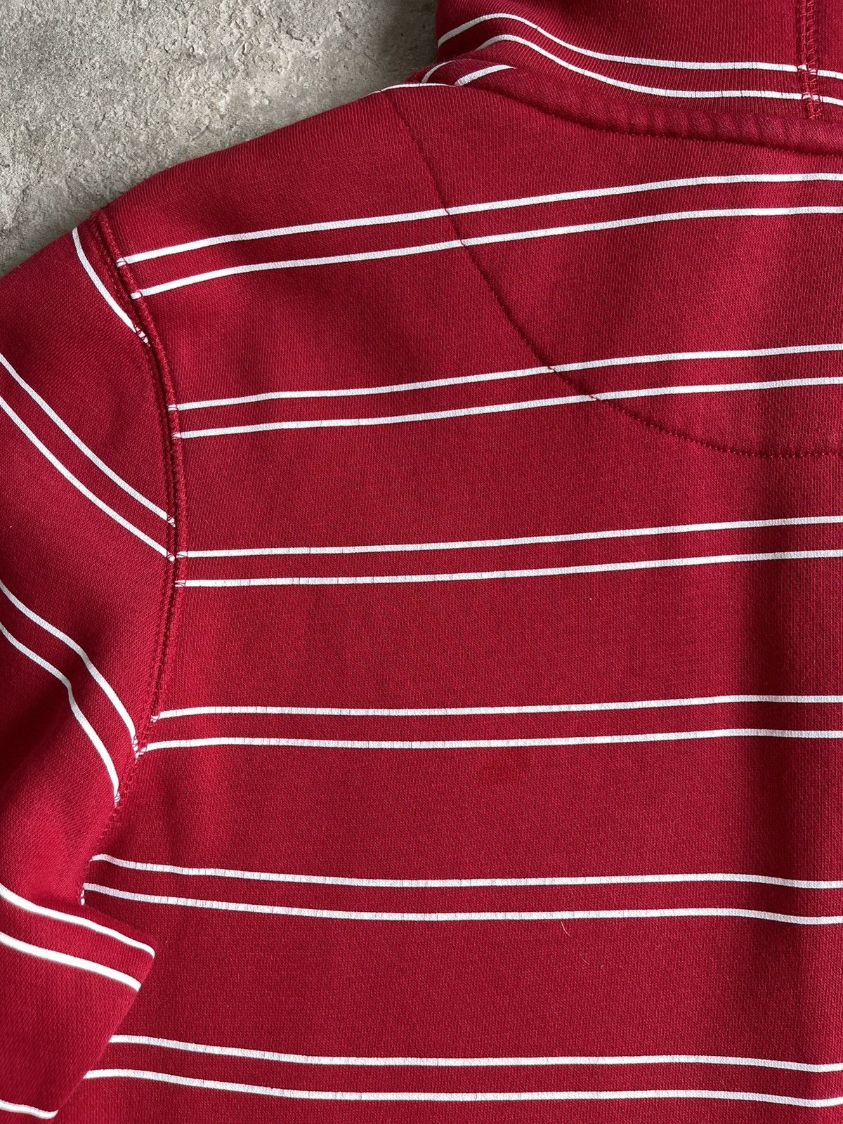 Nike NIKE VINTAGE ATHLETIC DEPT STRIPED Y2K SWOOSH ZIP HOODIE Size US S / EU 44-46 / 1 - 15 Thumbnail