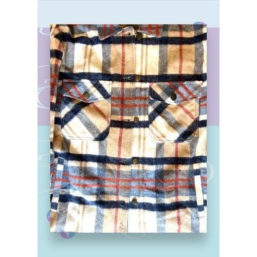 Zara ZARA Women's Wool Blend Plaid Overshirt Shacket Jacket size Size XS / US 0-2 / IT 36-38 - 2 Thumbnail