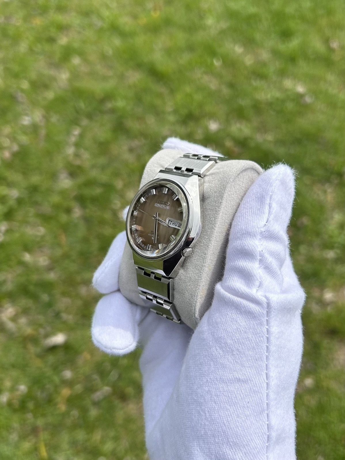 Vintage Vintage Seiko Actus SS Automatic Watch Collectible 1970s Size ONE SIZE - 6 Thumbnail
