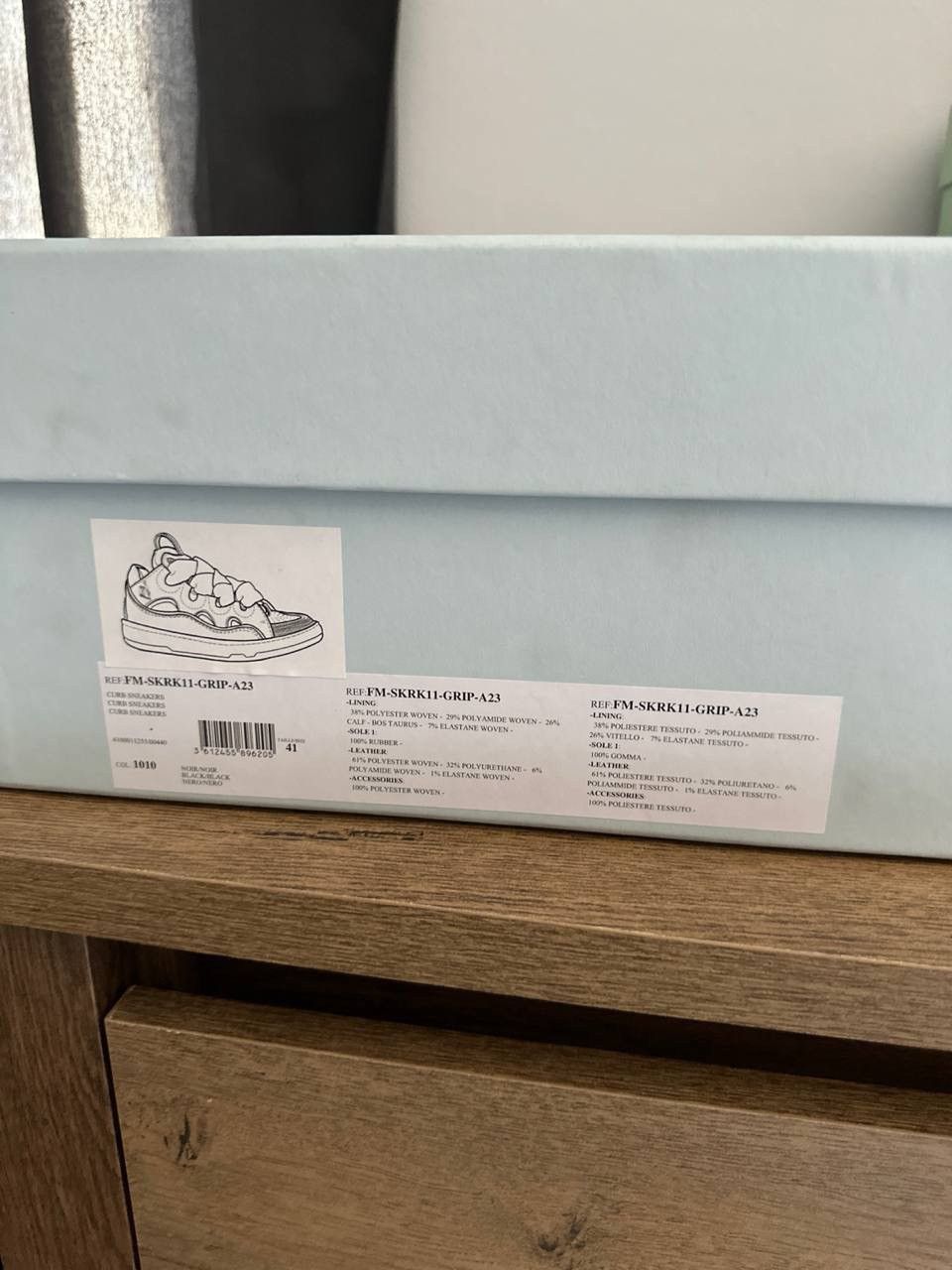 Lanvin Lanvin Curb Triple Black Size US 8 / EU 41 - 8 Thumbnail