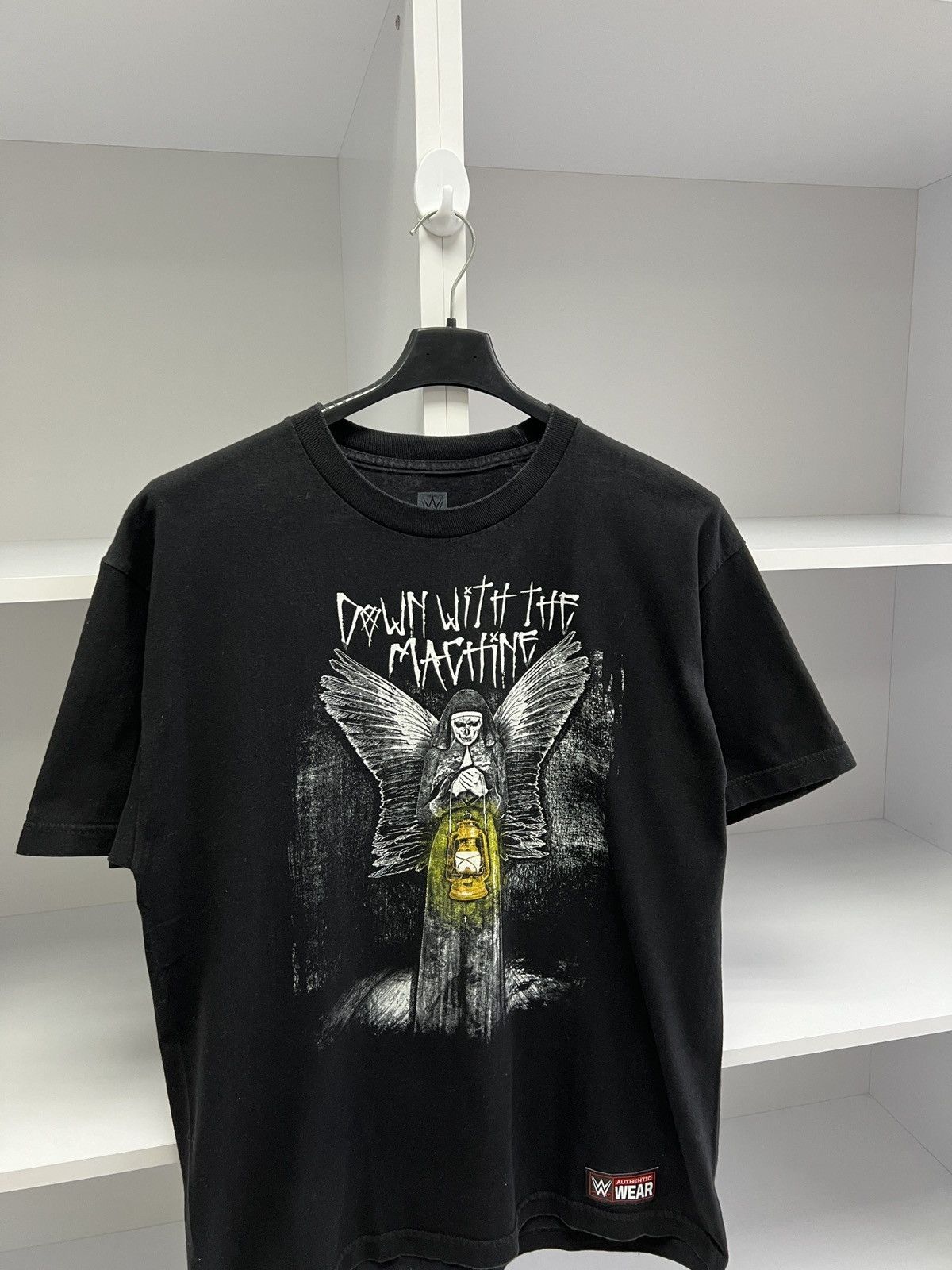 Vintage × WWE The Wyatt Family Down with the Machine T-Shirt WWE Size US L / EU 52-54 / 3 - 6 Thumbnail