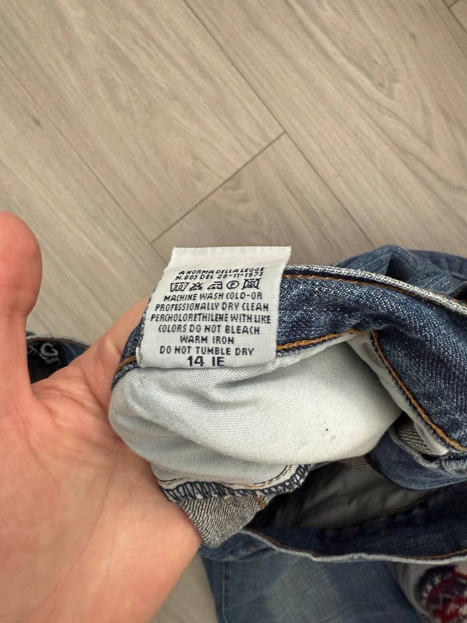 Dolce & Gabbana Dolce & Gabanna Jeans Big Logo Denim Jeans Size US 36 / EU 52 - 9 Thumbnail