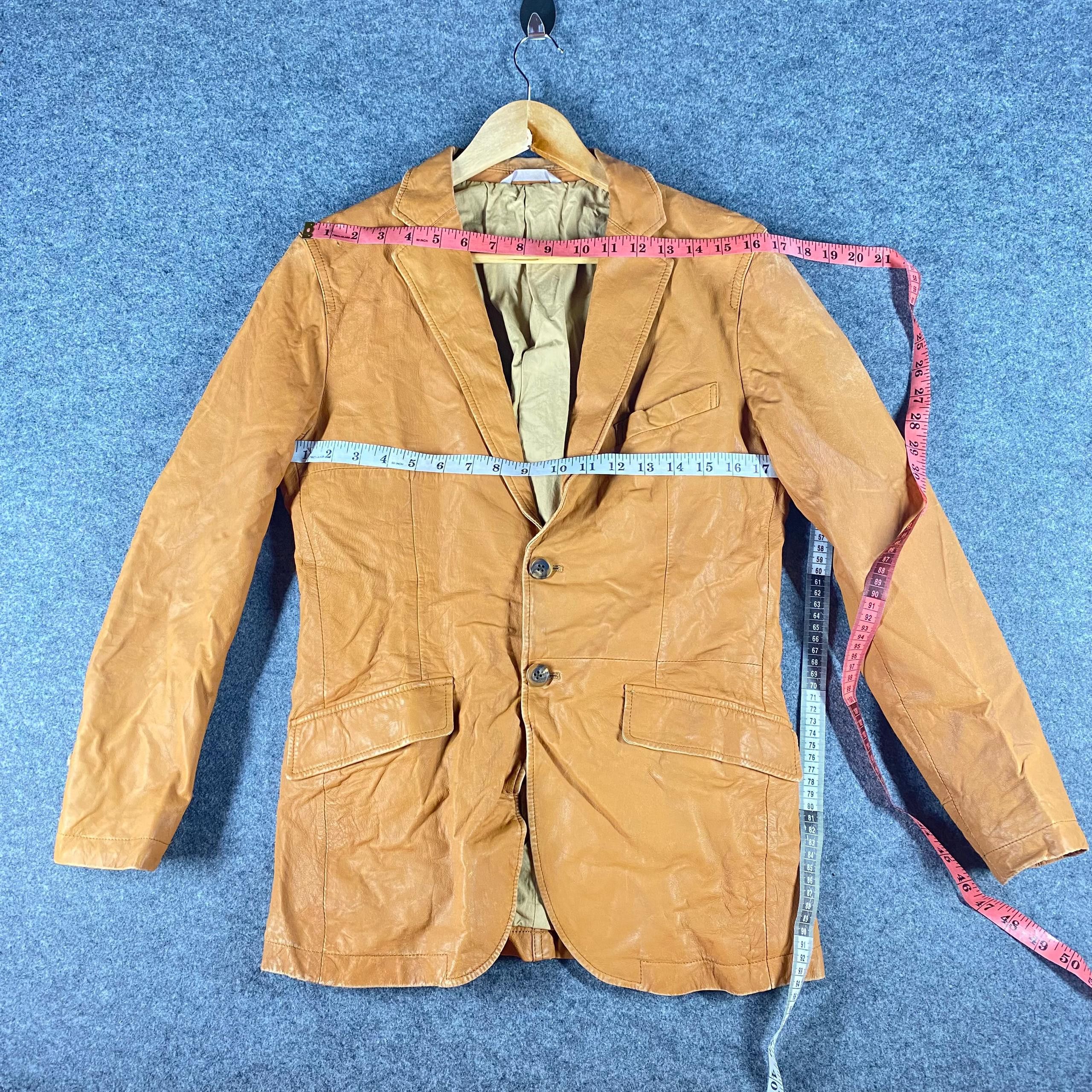Japanese Brand Vintage Japanese Brand Leather Jacket Size US S / EU 44-46 / 1 - 3 Thumbnail