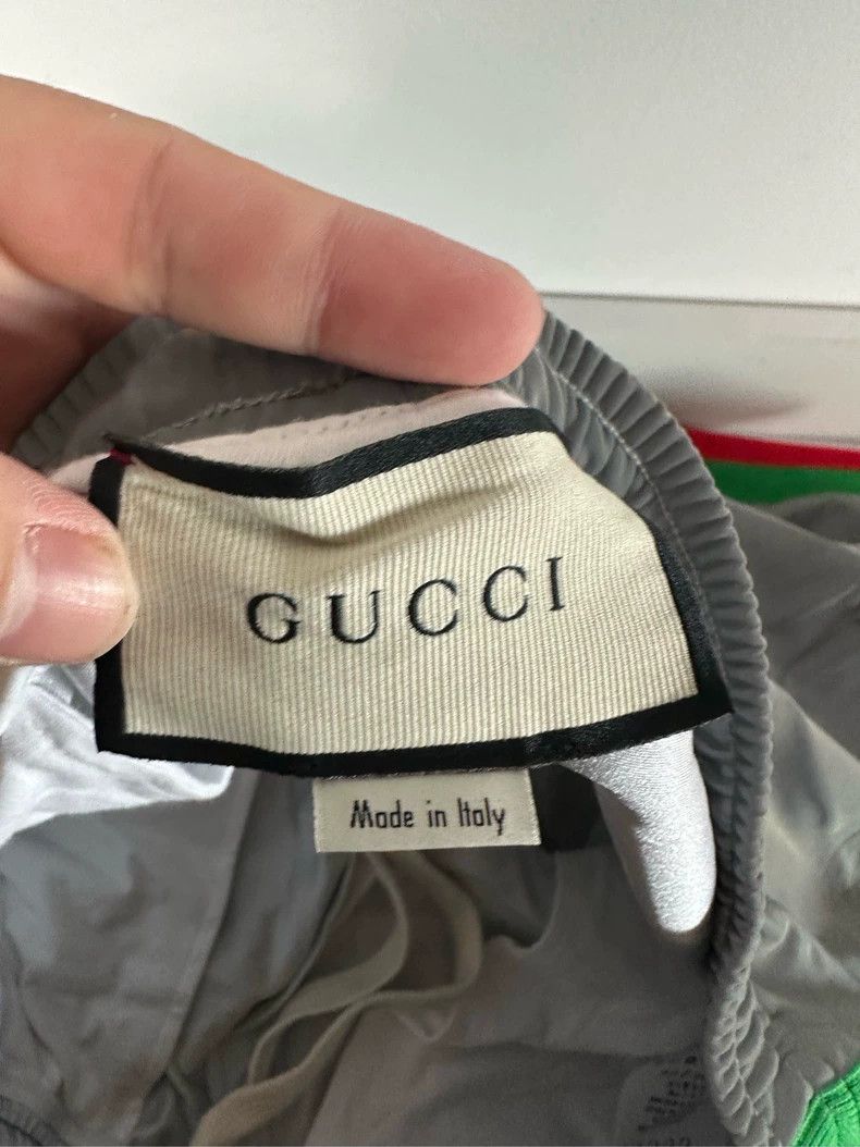 Gucci Gucci Size XXL Classic red and green color-matched casual Size US 34 / EU 50 - 3 Thumbnail