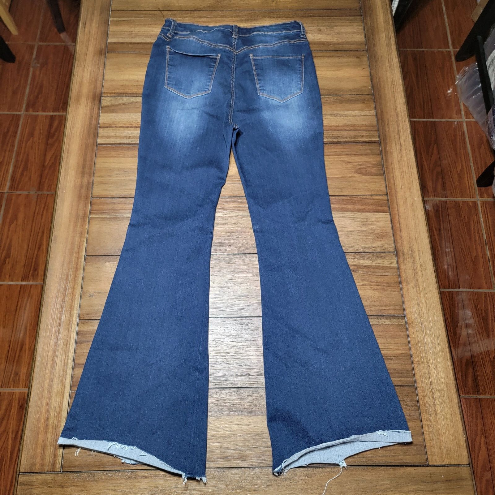 Other S.O.N.G. Fit n Flare Dark Blue Denim Jeans - Size 13/31 Size 30" / US 8 / IT 44 - 5 Thumbnail