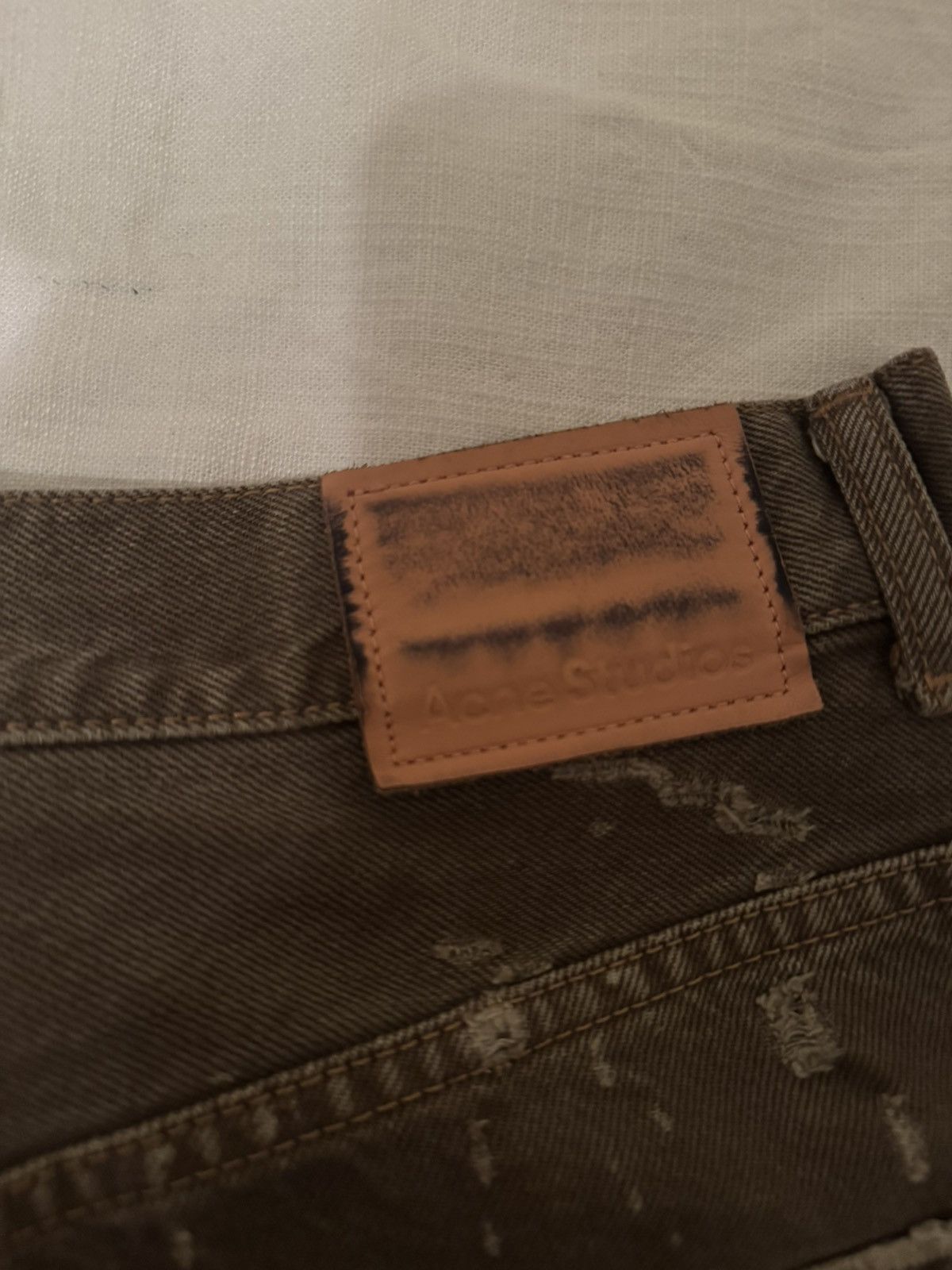 Acne Studios Acne Moth Cut Denim Size US 28 / EU 44 - 5 Thumbnail