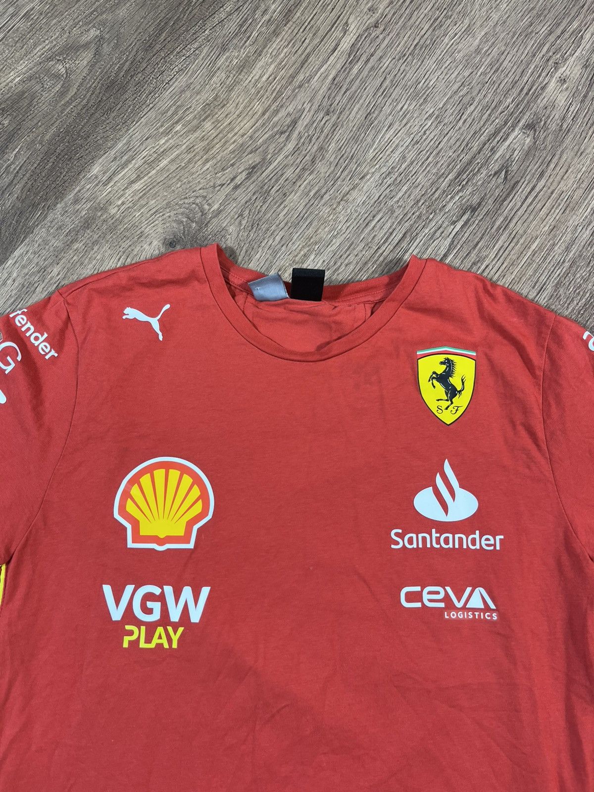 Ferrari × Puma Puma Ferrari Racing Formula 1 Auto Promo T Shirt Size US L / EU 52-54 / 3 - 2 Thumbnail