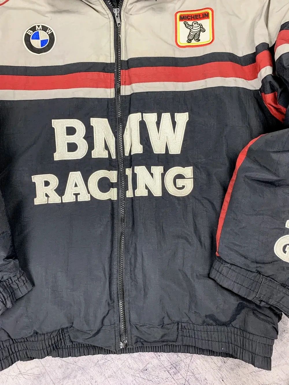 Vintage 💀🔥 BMW 💥💸 RARE Y2K Michelin Racing Jacket Vintage Coats Size US S / EU 44-46 / 1 - 5 Thumbnail