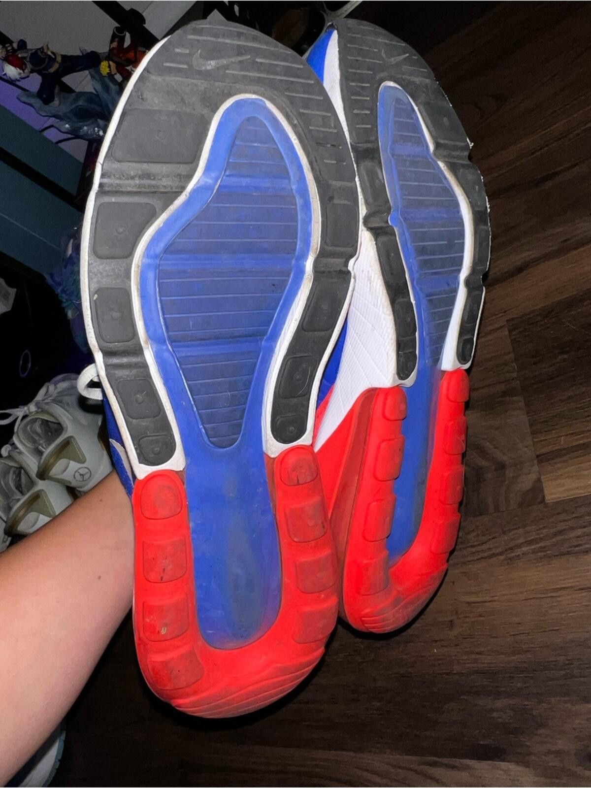 Nike Nike Air Max 270 'Hyper Royal' Bright Crimson Nearly New Size US 10 / EU 43 - 4 Thumbnail