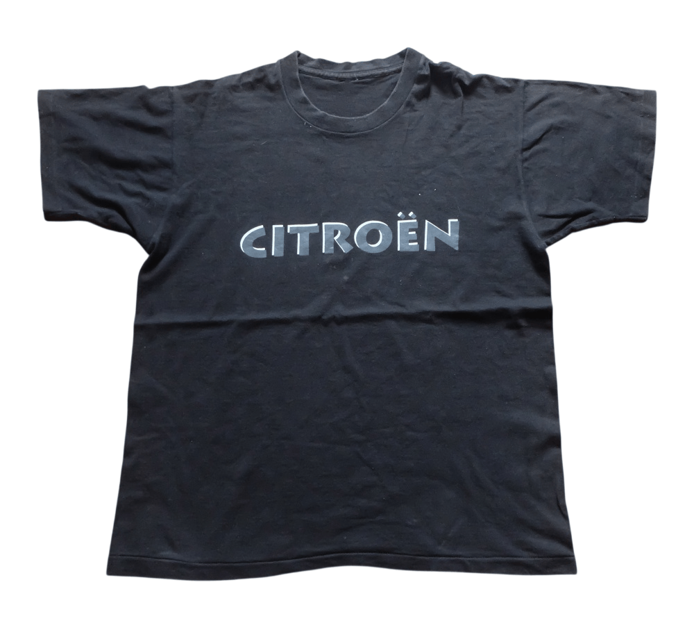 Vintage Vintage Citroën T-Shirt Black Single Stitch Logo Size US L / EU 52-54 / 3 - 1 Thumbnail