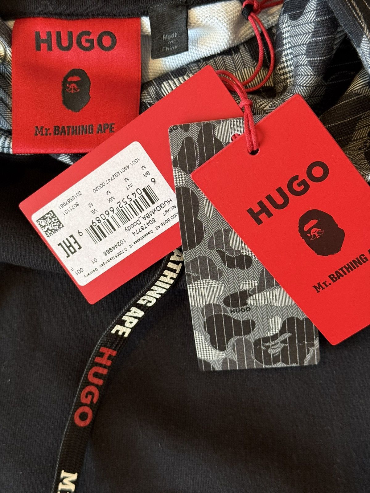 Bape × Hugo Boss New BAPE Mr. Bathing Ape X Hugo Boss Rare Collab Camo Hoodie Size US S / EU 44-46 / 1 - 20 Thumbnail