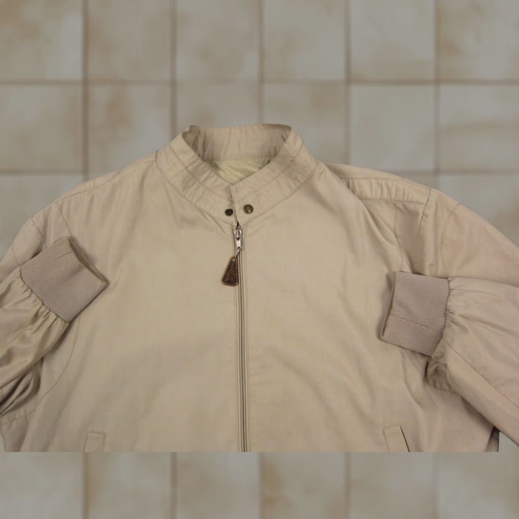London Fog VINTAGE London Fog Jacket Mens 46L Beige Auburn Full Zip Bomber Jacket 70s 80s Sports Outdoor Casual Workwear Mens Size US S / EU 44-46 / 1 - 1 Thumbnail
