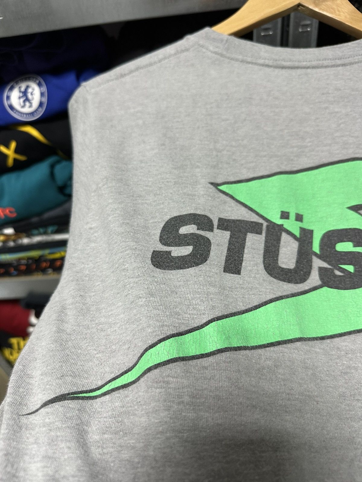 Stussy Vintage Stussy T Shirt Tee Lightning Logo Baggy 90s y2k Size US S / EU 44-46 / 1 - 16 Thumbnail