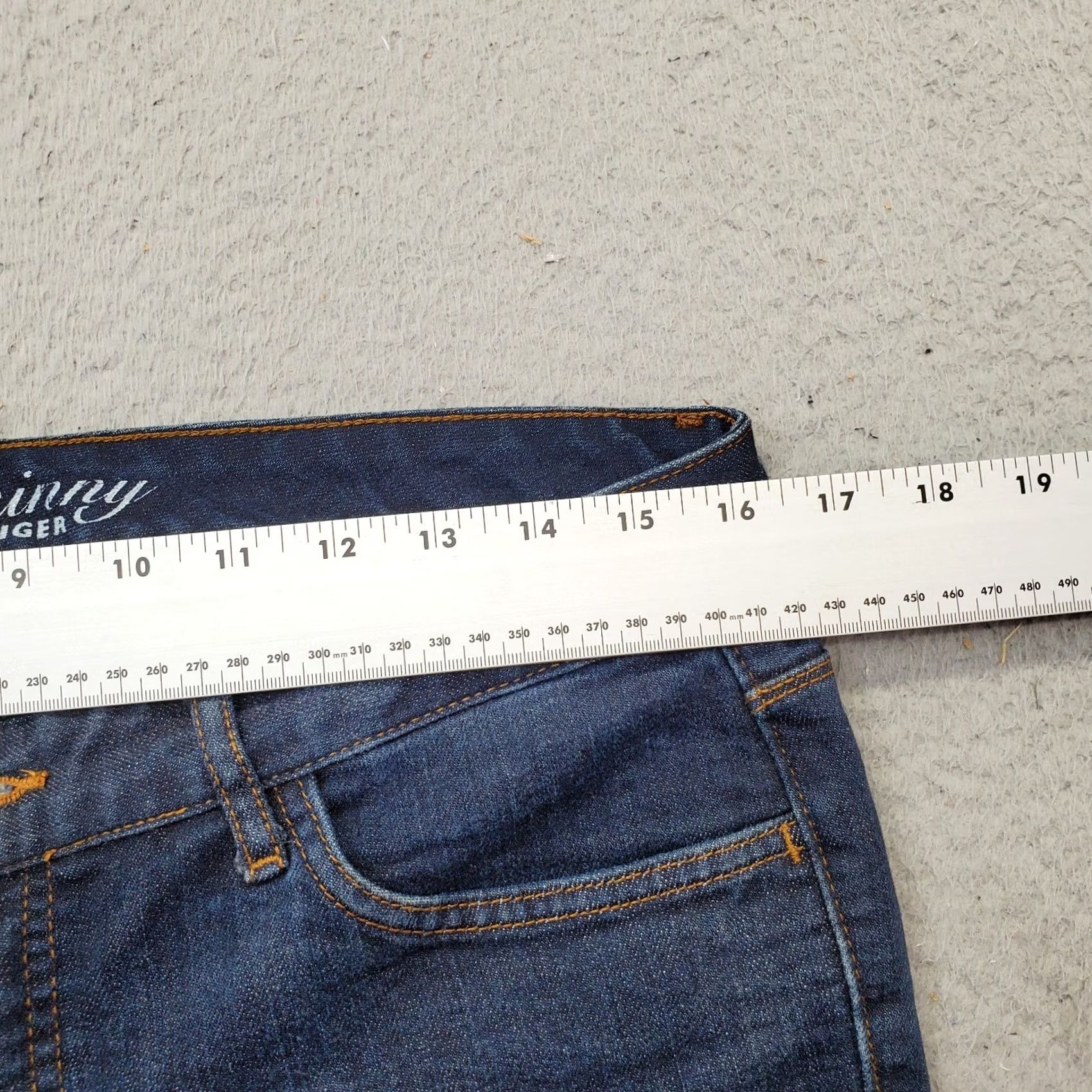 Tommy Hilfiger Tommy Hilfiger Jeans Women 8R Blue Denim Spirit Skinny Leg Outdoor Size 30" / US 8 / IT 44 - 5 Thumbnail