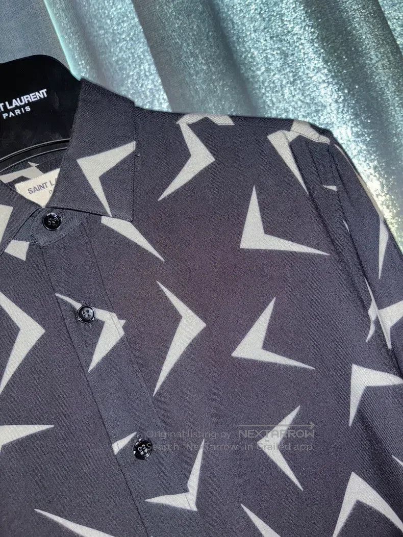 Saint Laurent Paris Saint Laurent Paris size 37 Dart Shirt Size US S / EU 44-46 / 1 - 5 Thumbnail